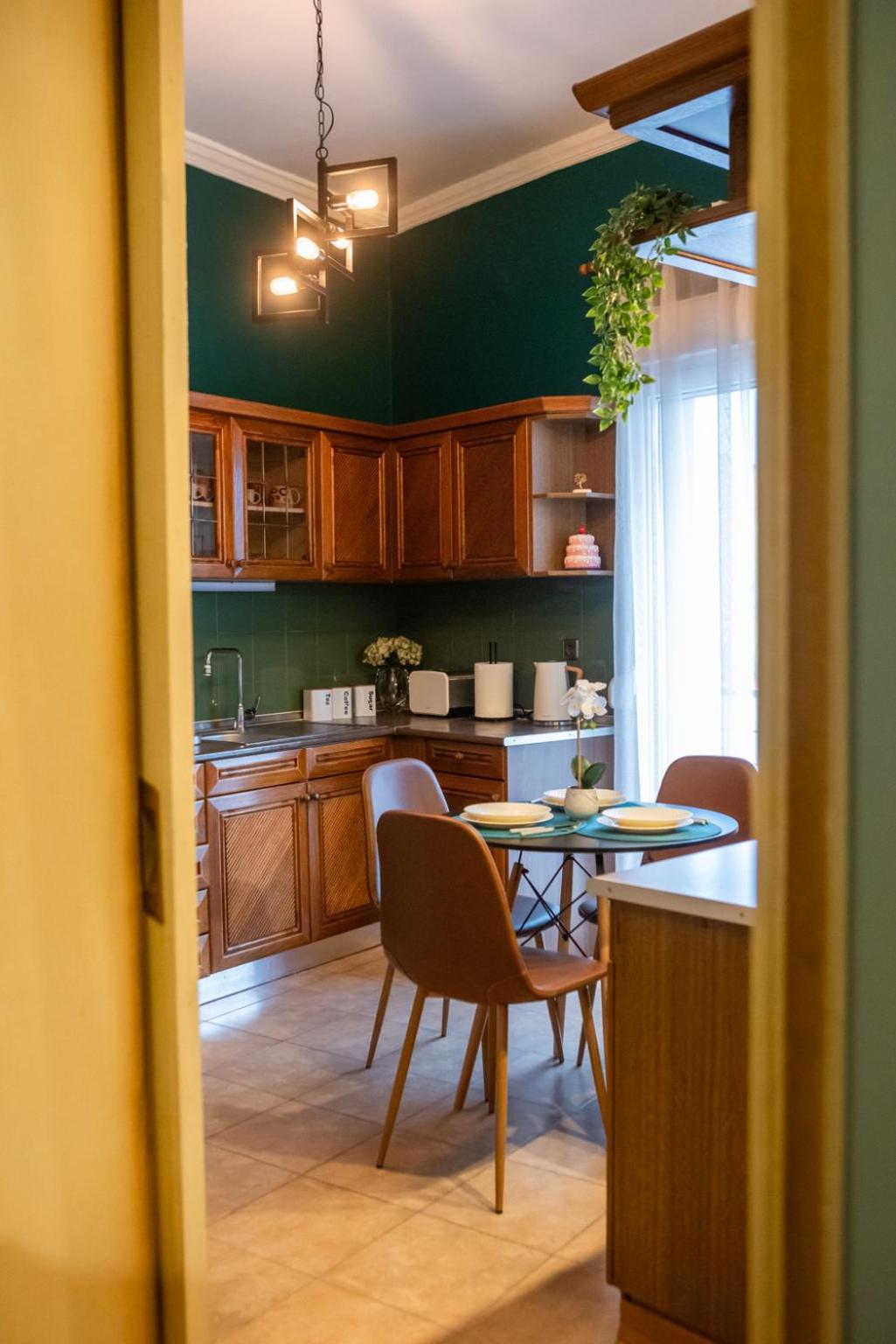 Ferienwohnung Corner House Kastoria Exterior foto